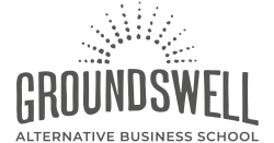 Groundswell Alternative Business School logo
