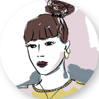 Image of Sketch of Giulia Bonforte, designer at Groundswell Alternative Business School