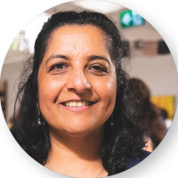Image of Sangeeta Subramanian, board member at Groundswell Alternative Business School